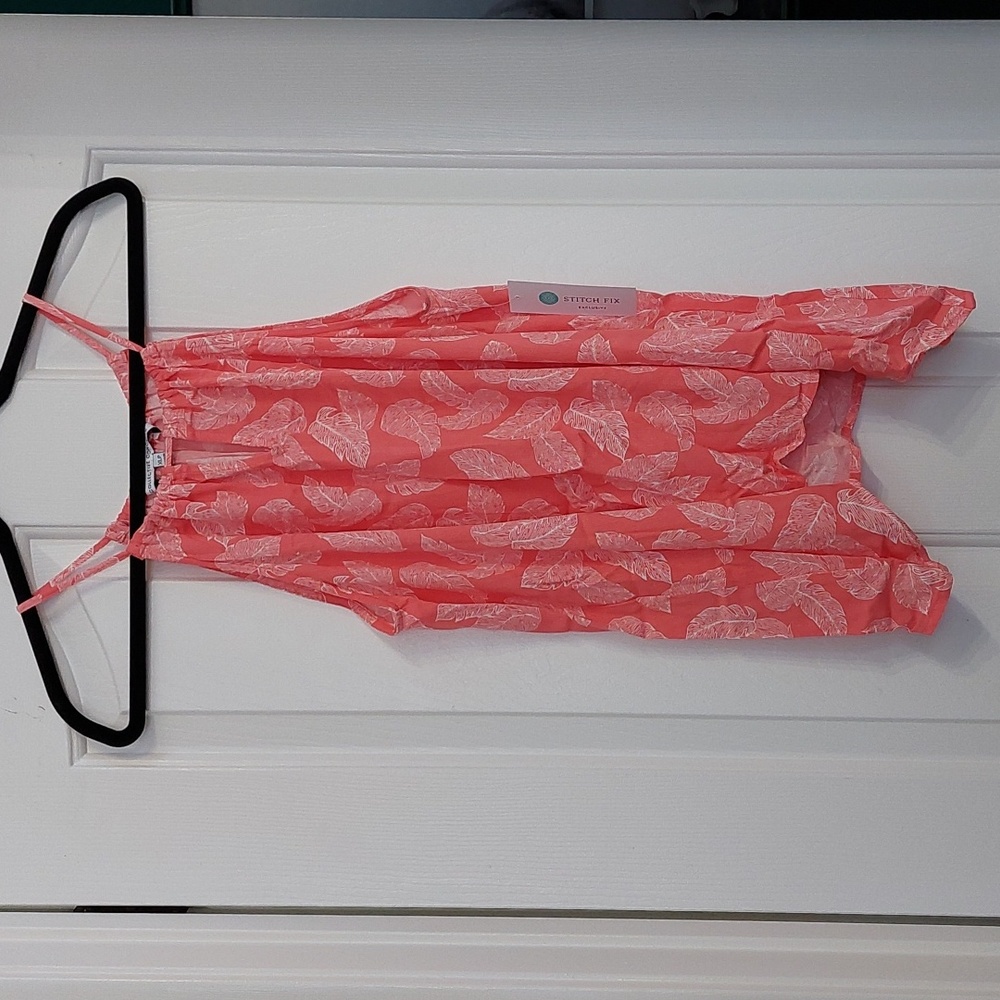 NWT Coral Collective Concepts Halter Top Size XLP
